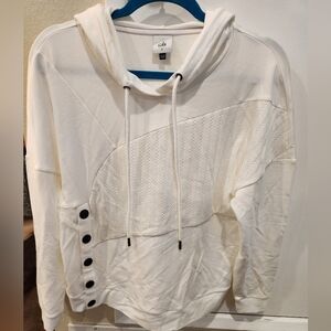 Cabi White Hoodie Size S NWOT